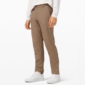 Lululemon commission pants slim in earth dye (brown)